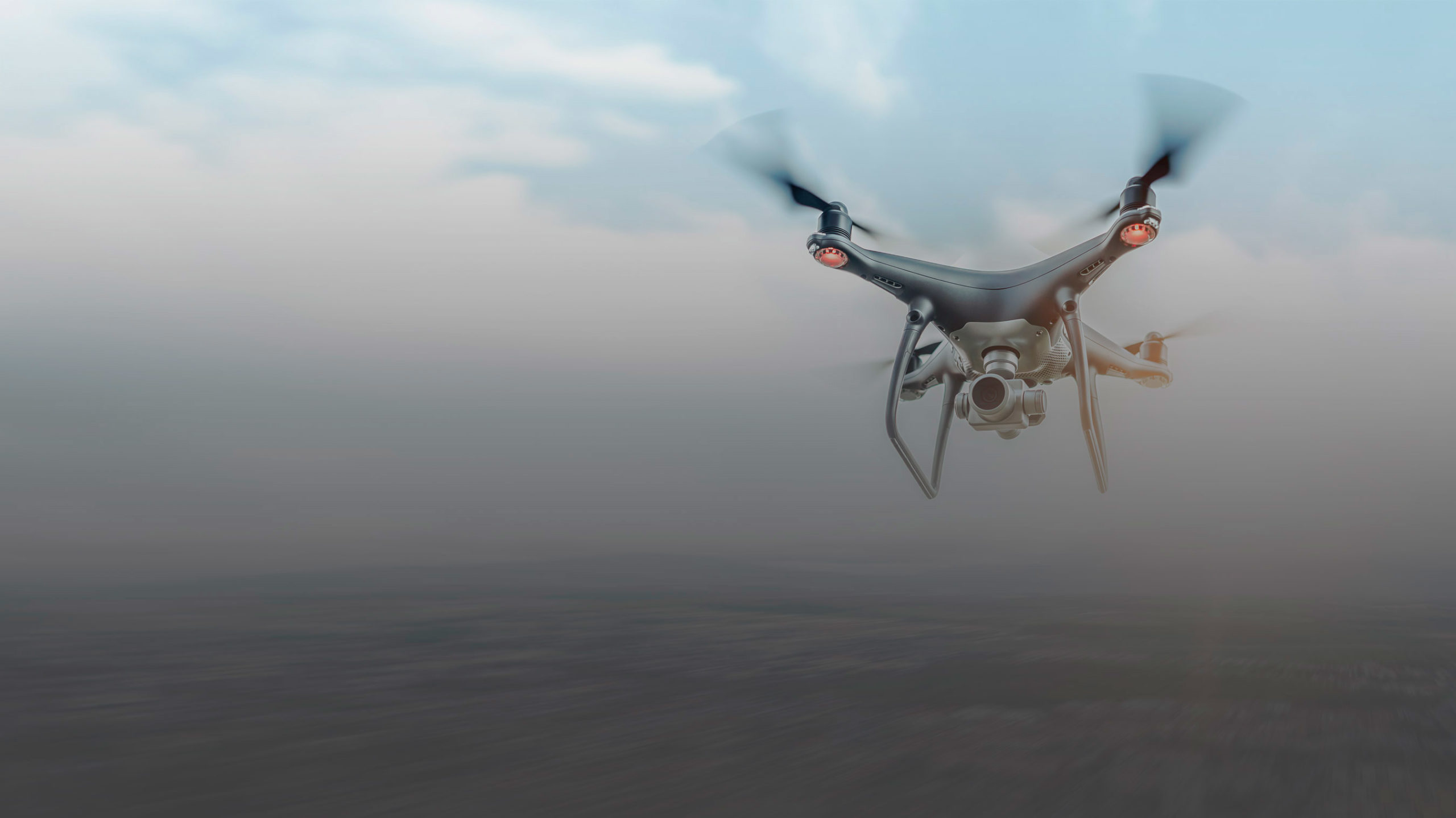 fliegende Drohne